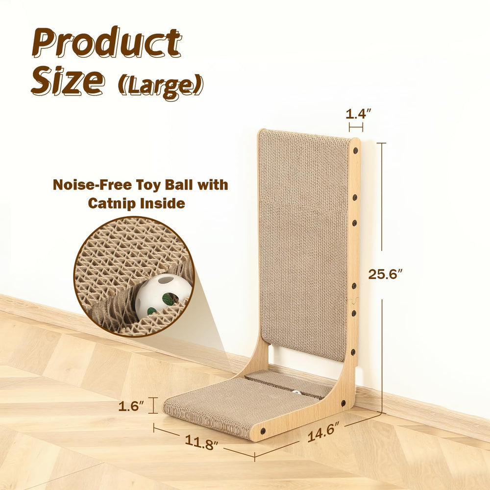 Zakkart furniture-protecting scratcher near sofa and couch surfaces.