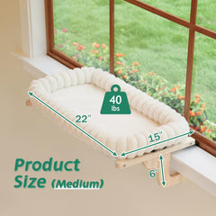 Zakkart SnugCloud four-sided bolster surrounds the bed for secure cuddling.