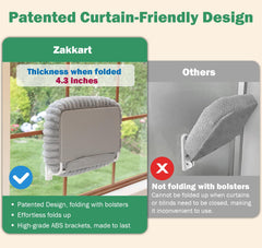 Zakkart SnugCloud bed with removable bolster for easy washing and refresh.