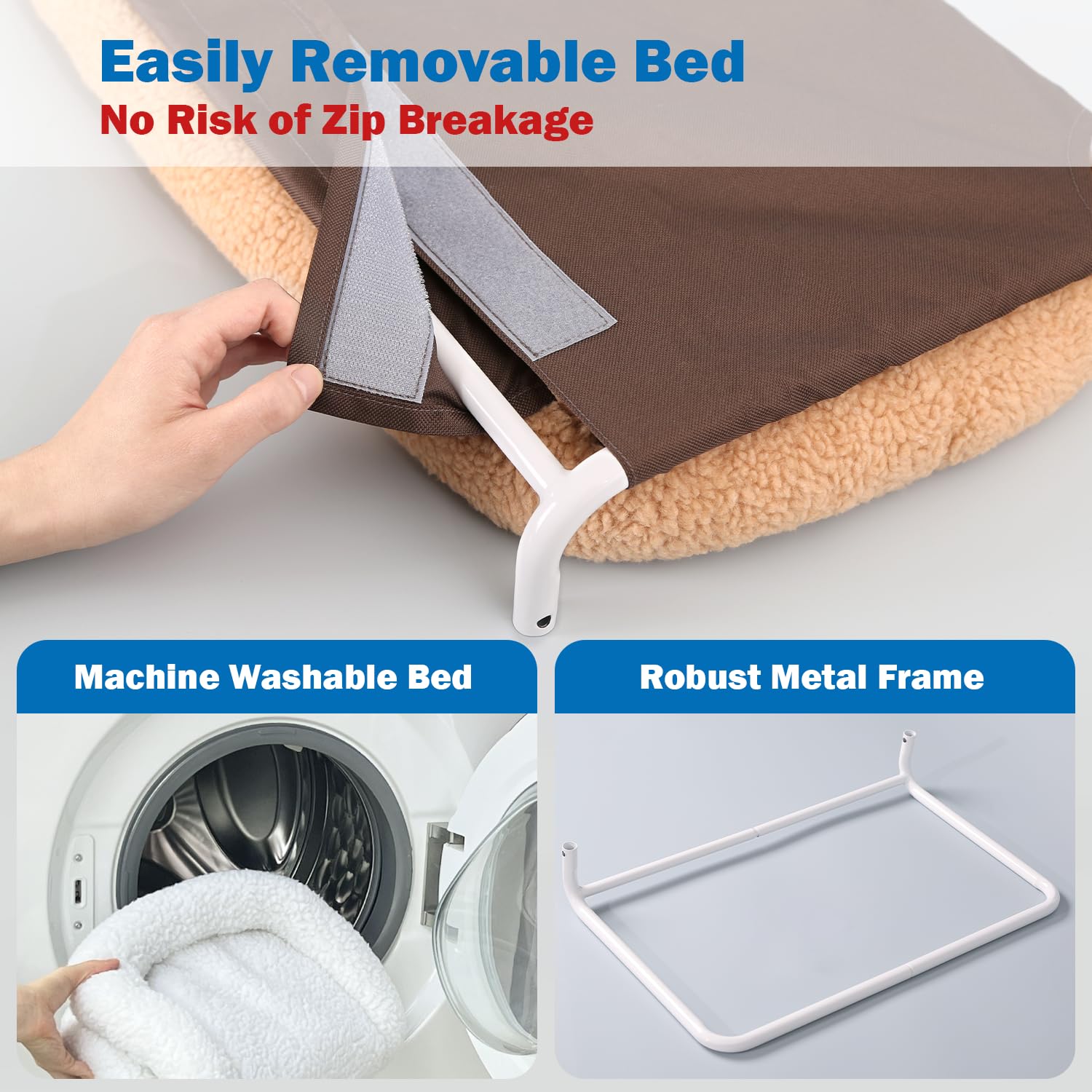 Zakkart sunbathing cat bed: cozy spot for natural light lounging.