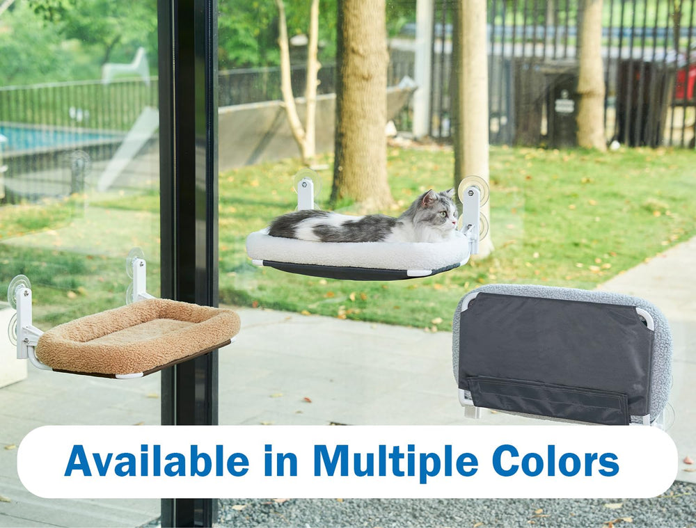 Zakkart window seat suitable for large cats and kittens during play and rest.