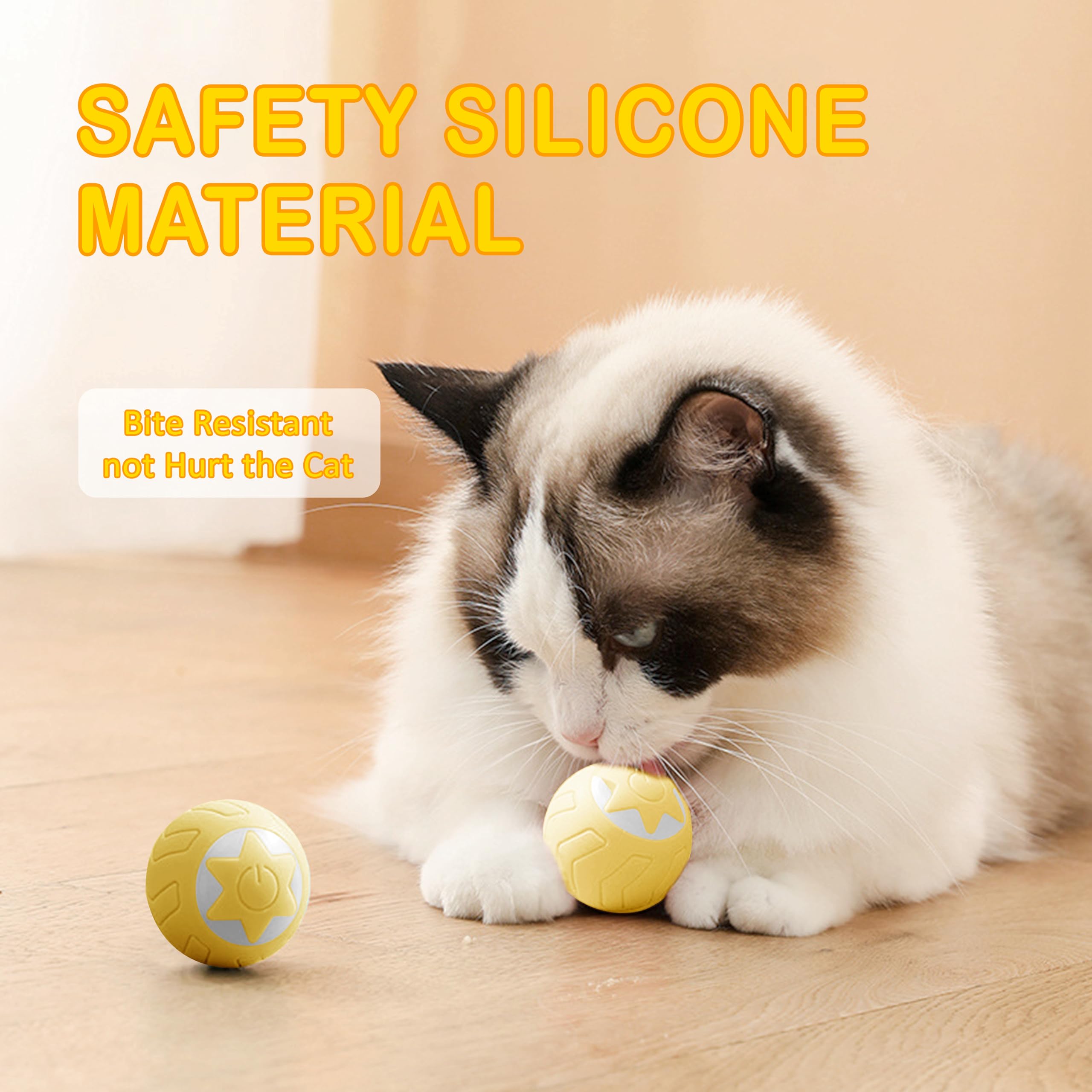 ZALBYUY quiet operation enables undisturbed nights while curious kittens explore.