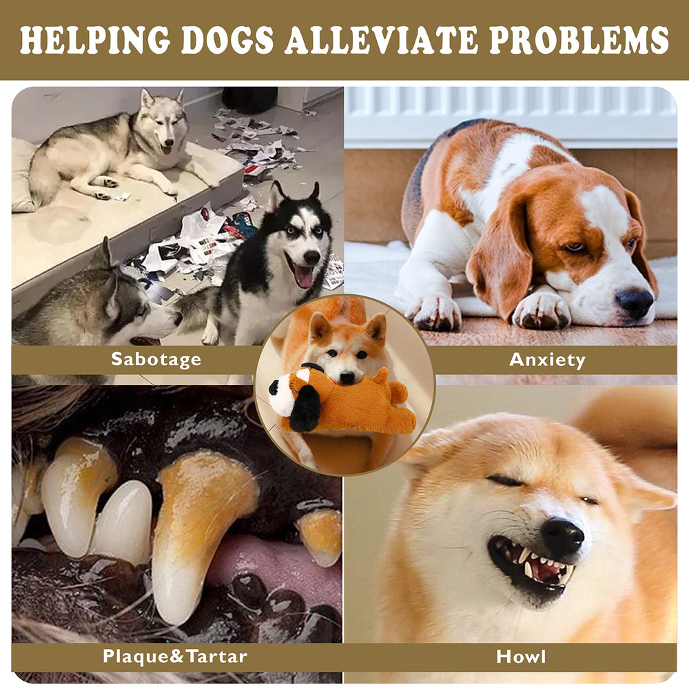 ZALBYUY Heartbeat Puppy Toy with soft plush fabric invites gentle cuddling and naps