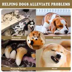 ZALBYUY Heartbeat Puppy Toy with soft plush fabric invites gentle cuddling and naps