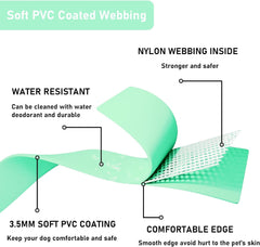 ZALER dog collar odor-proof finish stays fresh after muddy adventures.