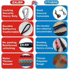 ZALER rope diameter near half inch with durable core for strong control