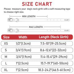 ZALER Soft and comfortable Strawberry Red collar held in hand