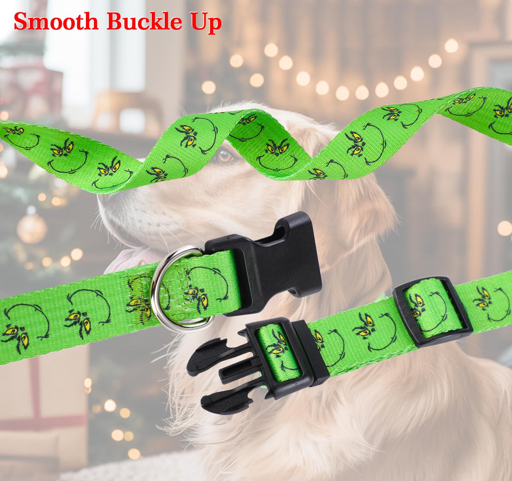 ZamouK Christmas collar worn on dog for festive style
