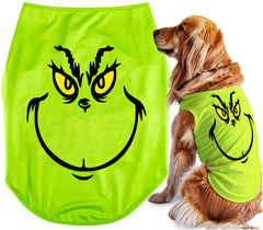 ZamouK Dog Christmas Outfit XL front view for festive photos