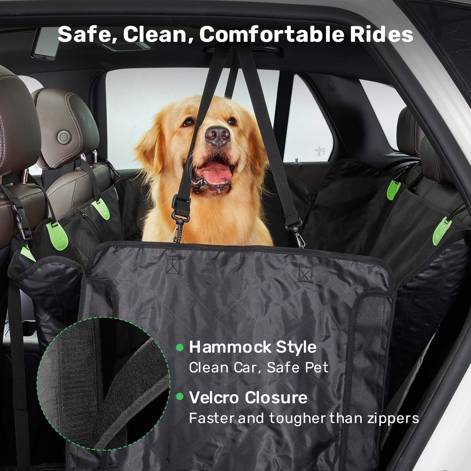 Zanch anti-slip bottom keeps your pet steady on uneven roads.