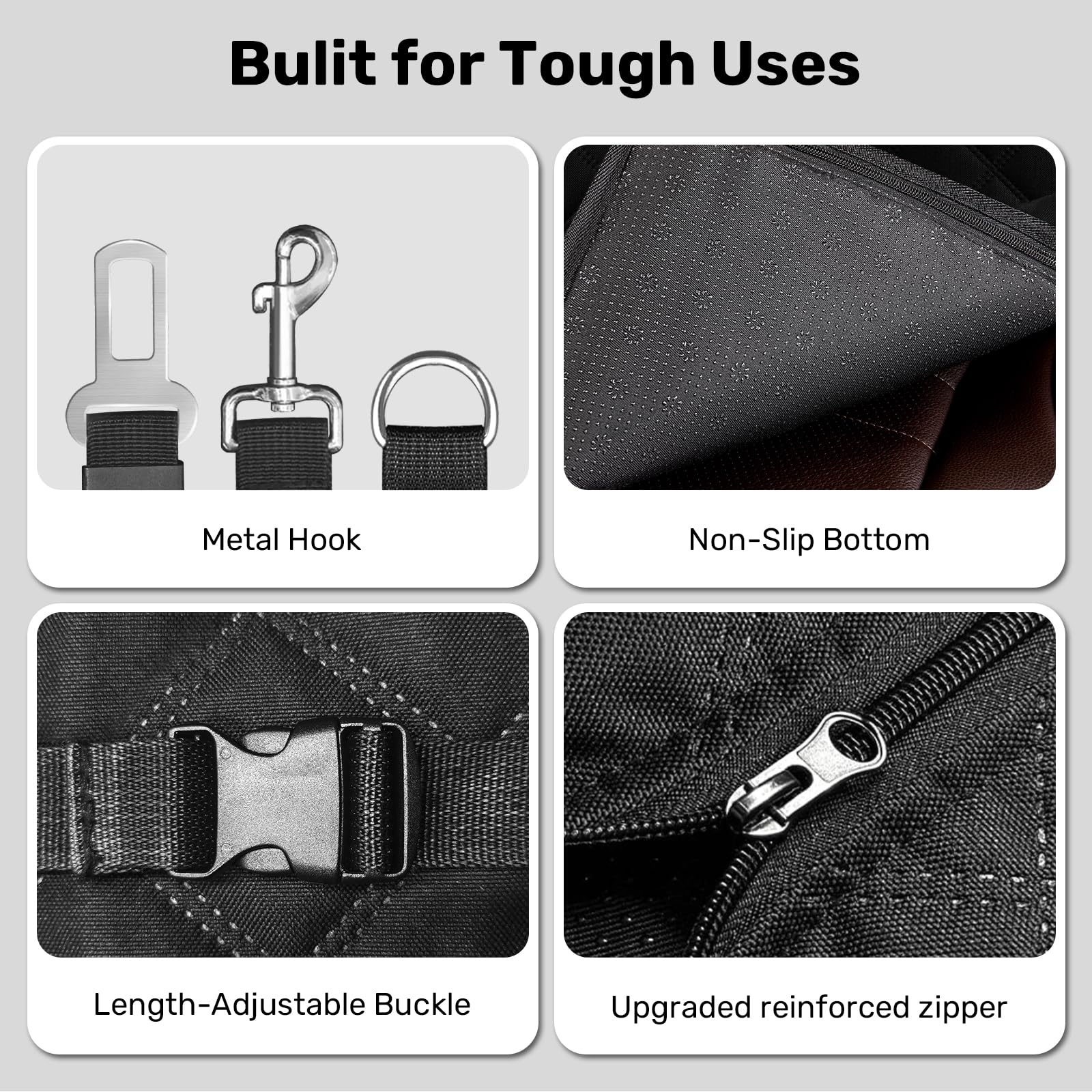 Zanch easy-clean detachable hardboard base enables quick machine washing.