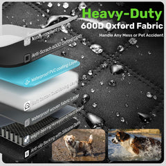 Zanch cover features breathable mesh window for airflow and visibility