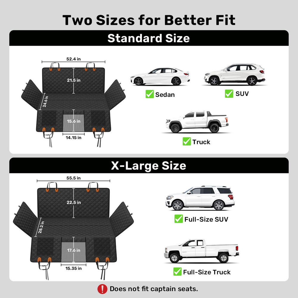 Zanch safety belt openings show secure pet travel with child seating compatibility.