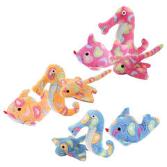 Zanies Sea Charmer sea horse 7in plush with squeaker for playful sessions