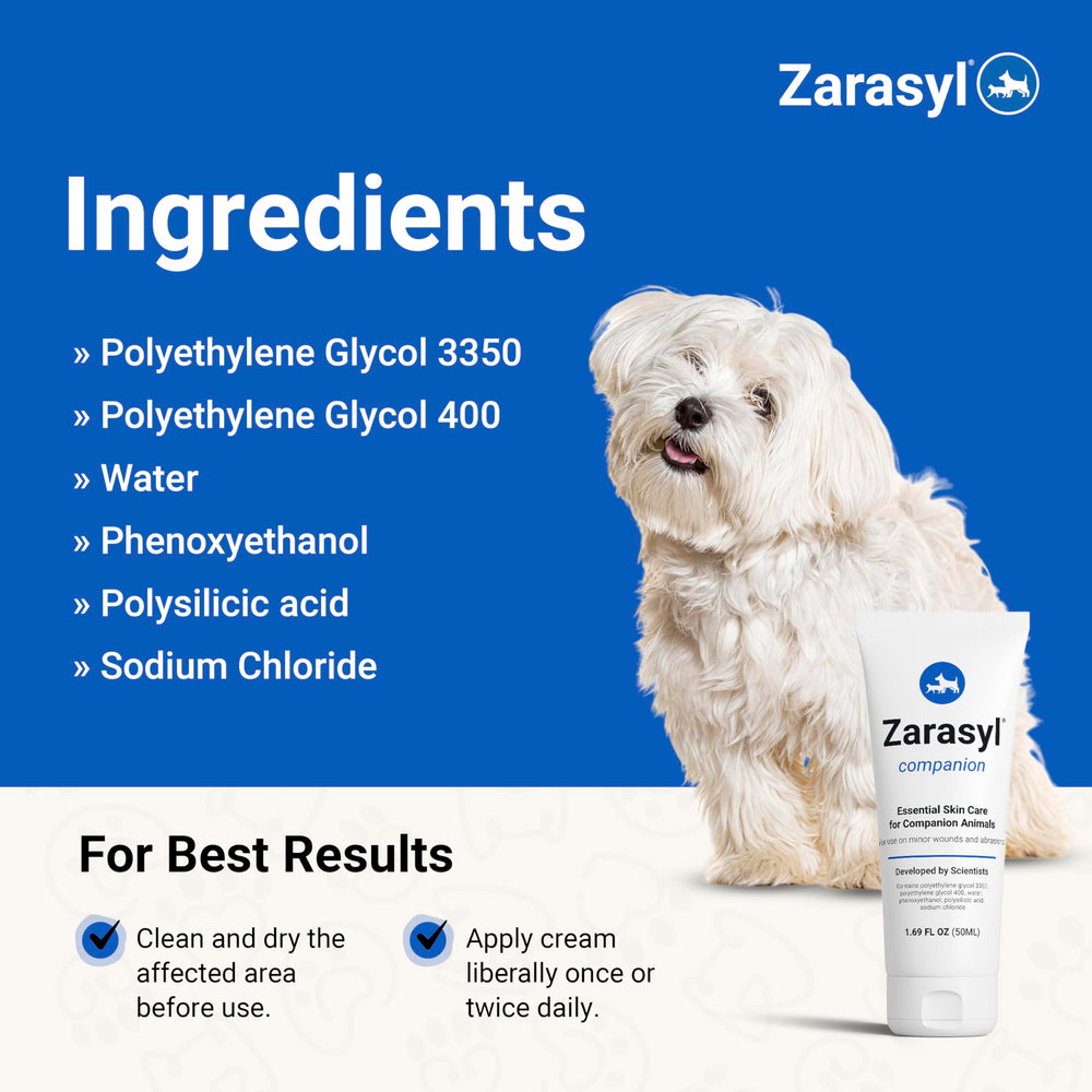 Zarasyl barrier cream packaging front showing product and label
