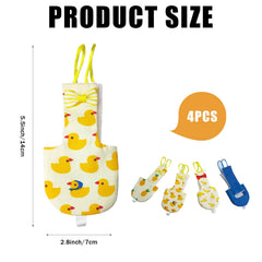 Zaruatu bird diaper design with bows stands out while keeping your parrot stylish and easy to locate.