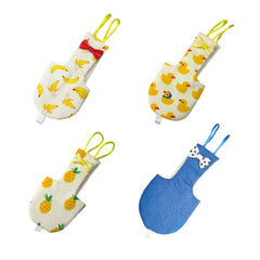 Zaruatu bird diaper packaging shows four diapers for an easy, ready-to-use set.