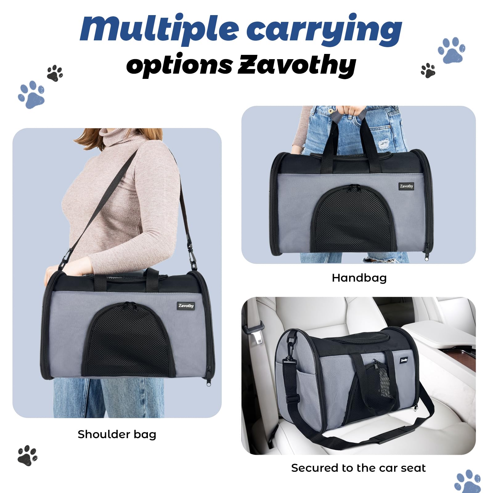 Zavothy collapsible design eases storage and setup during trips.