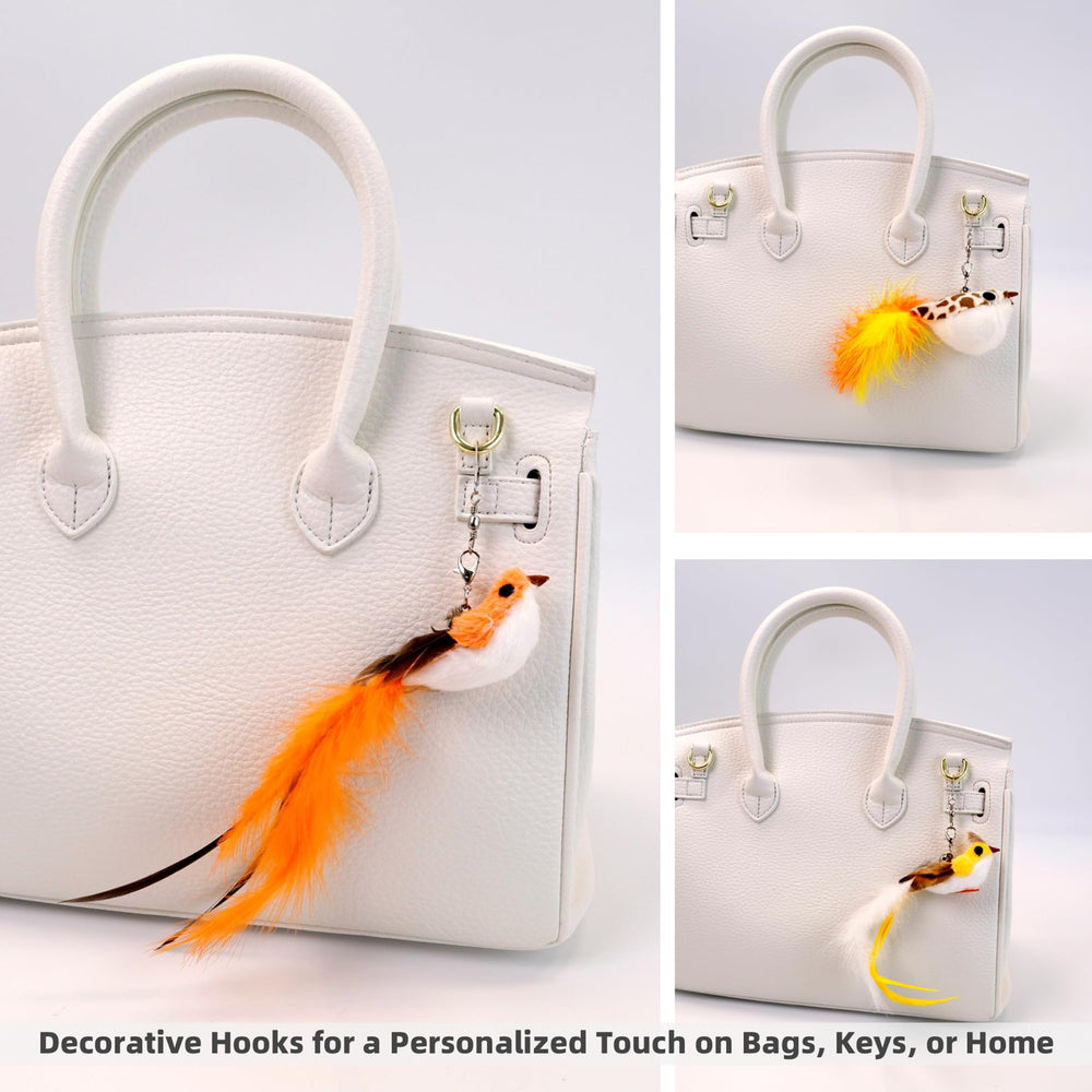 ZAYLUMO bird teaser replacement head suited for home or holiday décor.