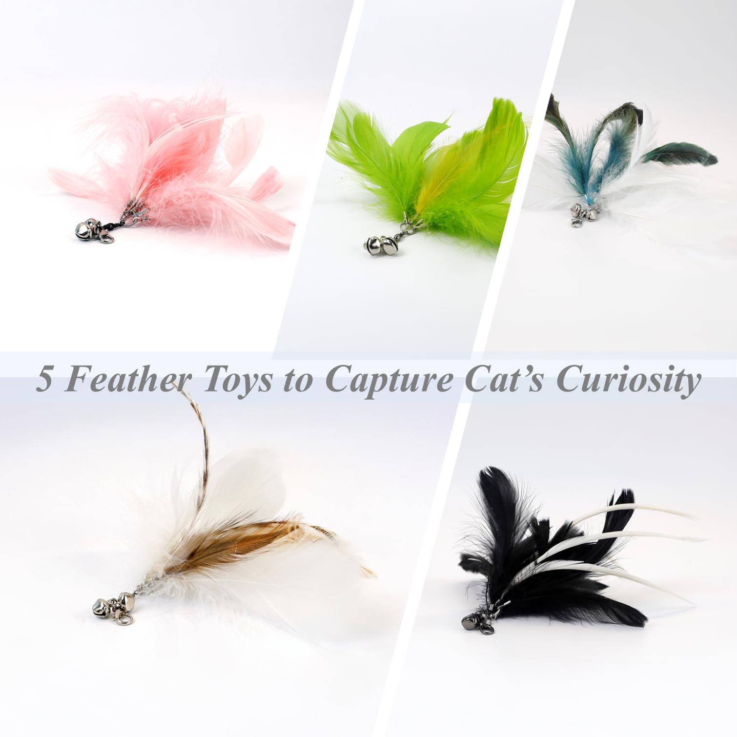 ZAYLUMO real feathers material showcases natural textures for tactile play.