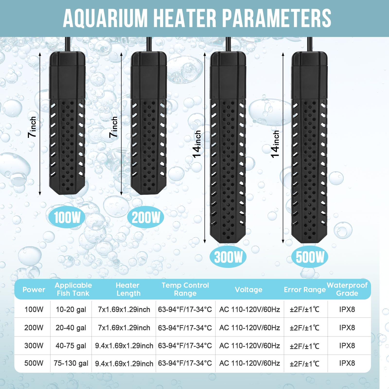ZazaFi 40-75 gallon compatibility supports versatile tank setups.