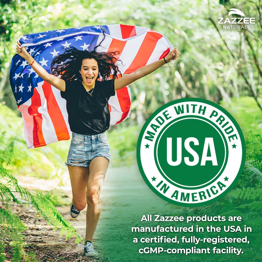 Zazzee vegan capsules illustrating plant-based, clean-label supplement