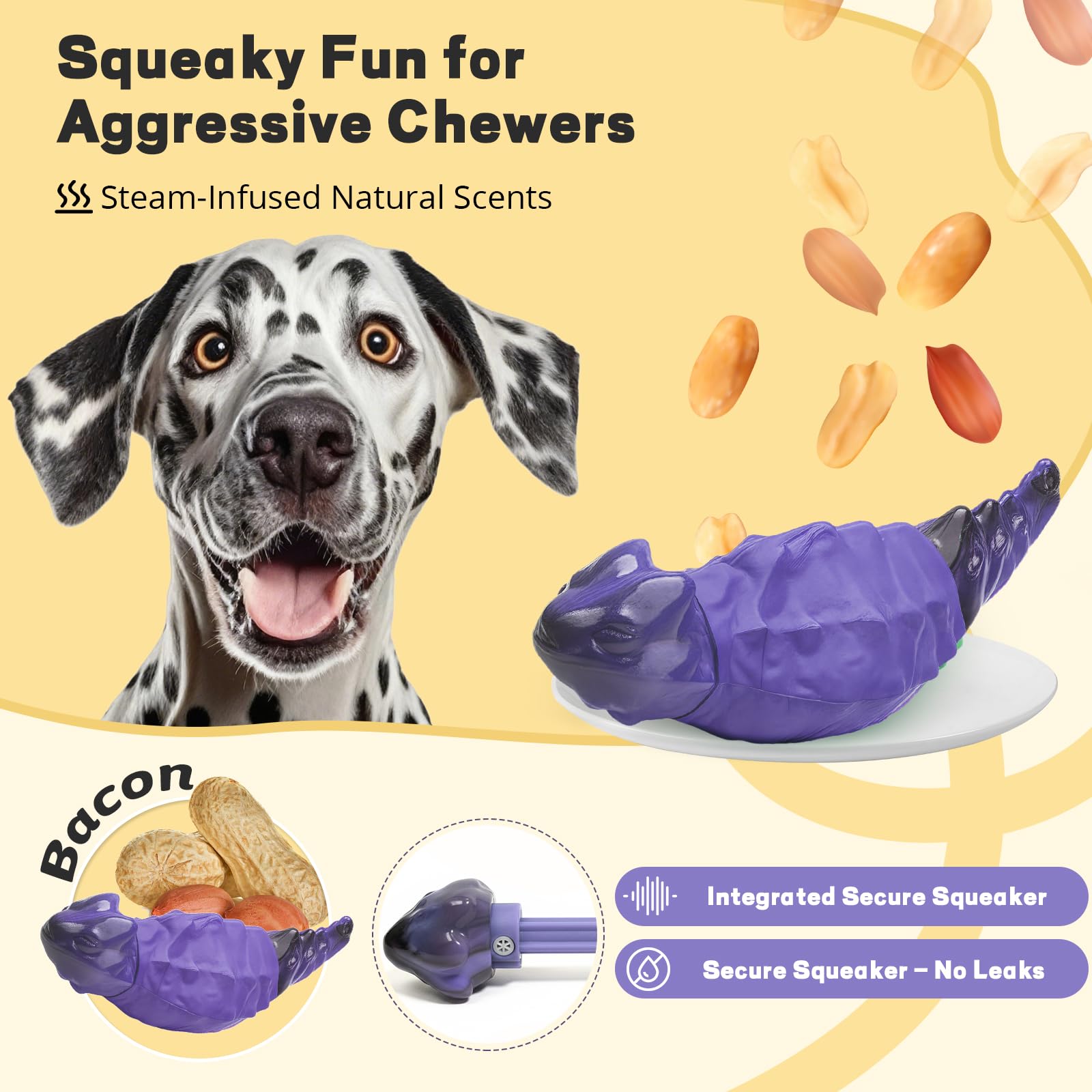 ZeLing HTL steam-infused peanut scent toy close-up highlights aroma-driven engagement.