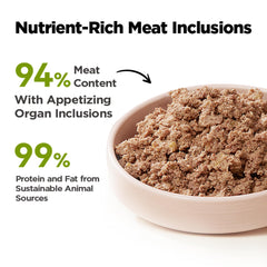 ZEAL wet cat food greens-lipped mussels and salmon oil highlight joint and coat support