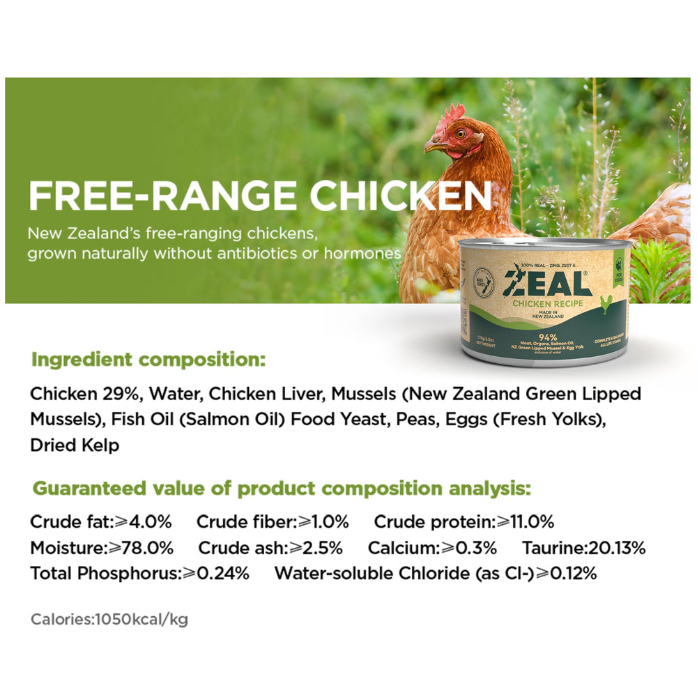 ZEAL New Zealand origin emphasizes sustainable sourcing for compassionate pet dining