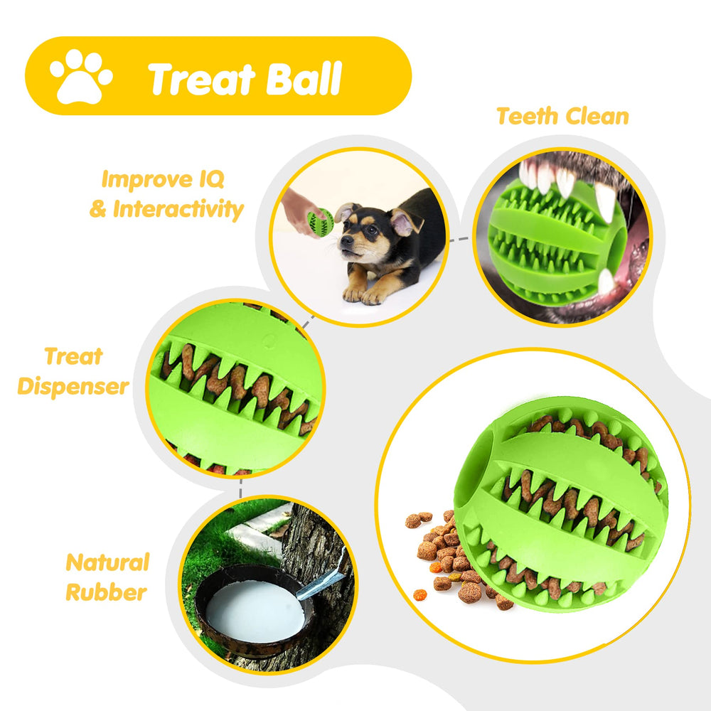 Zeaxuie rubber chew toy provides sturdy nibbling for teething