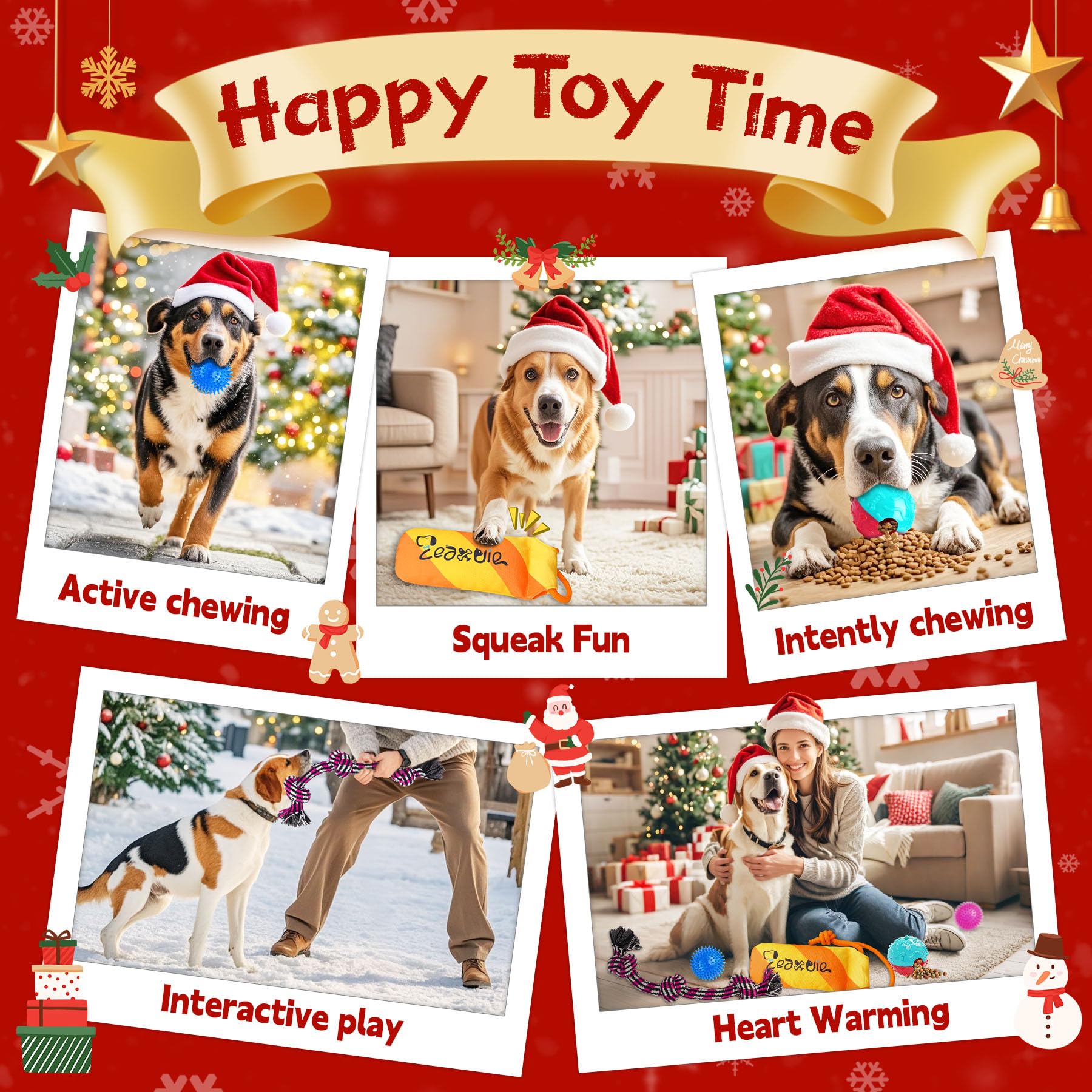 Zeaxuie dog bag rolls dispenser helps tidy up after playtime.