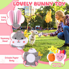 Zeaxuie interactive rope toy for tug-of-war and bonding