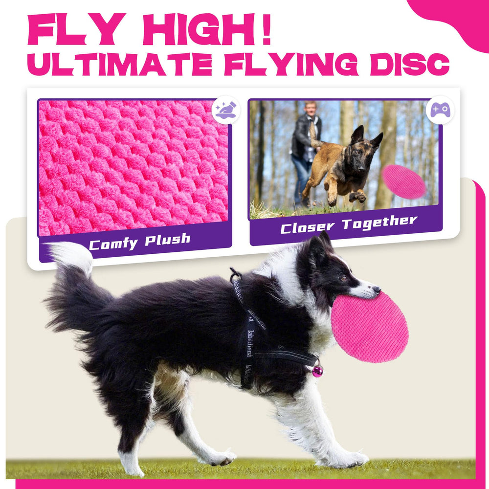 Zeaxuie sturdy flying disc for outdoor fetch and exercise