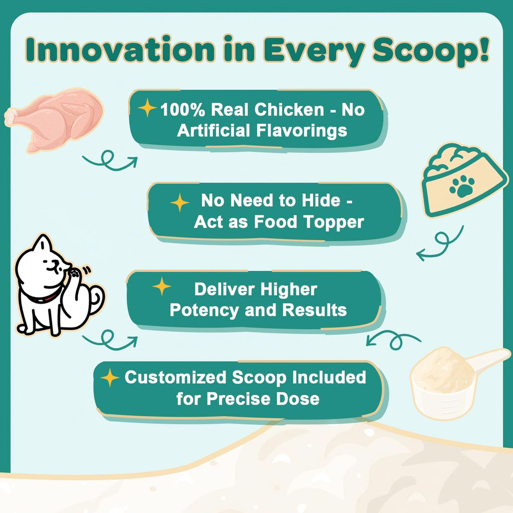 ZEBORA dog probiotics colostrum-omega3 focus for gut and skin support