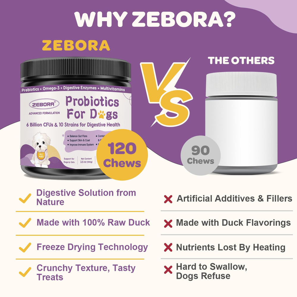 ZEBORA probiotics support immune balance through gut health synergy.