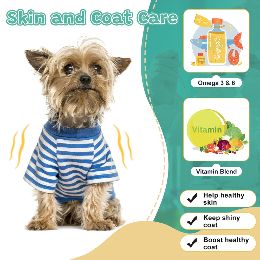 ZEBORA Omega-3 & 6 graphic supports healthy skin and coat