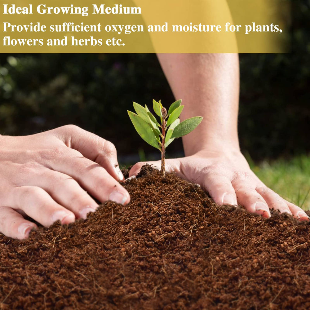 ZeeDix coconut-fiber-substrate-garden-use shows garden-friendly disposal and compost potential