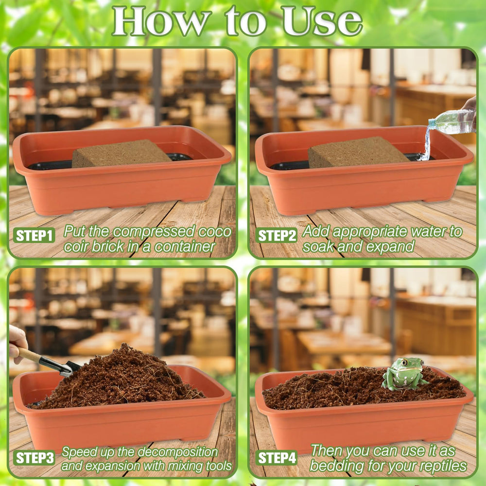 ZeeDix bedding provides a comfortable habitat for snakes and lizards.