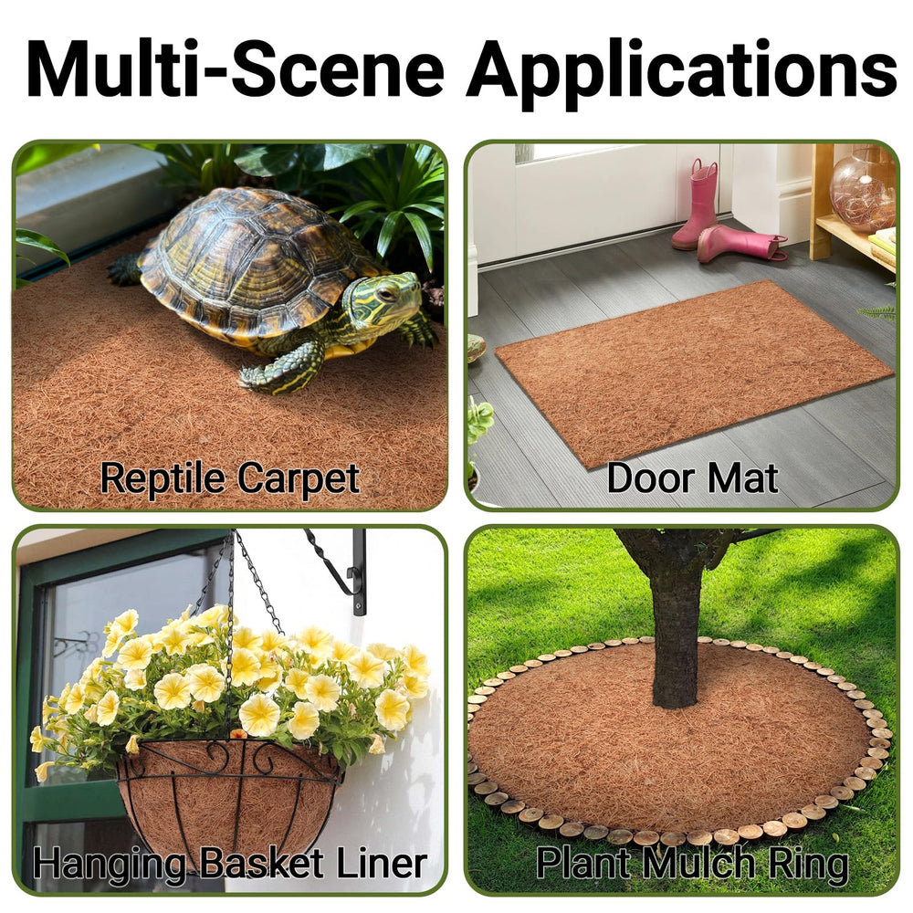 ZeeDix dual-purpose garden mats protect plant bases and retain moisture