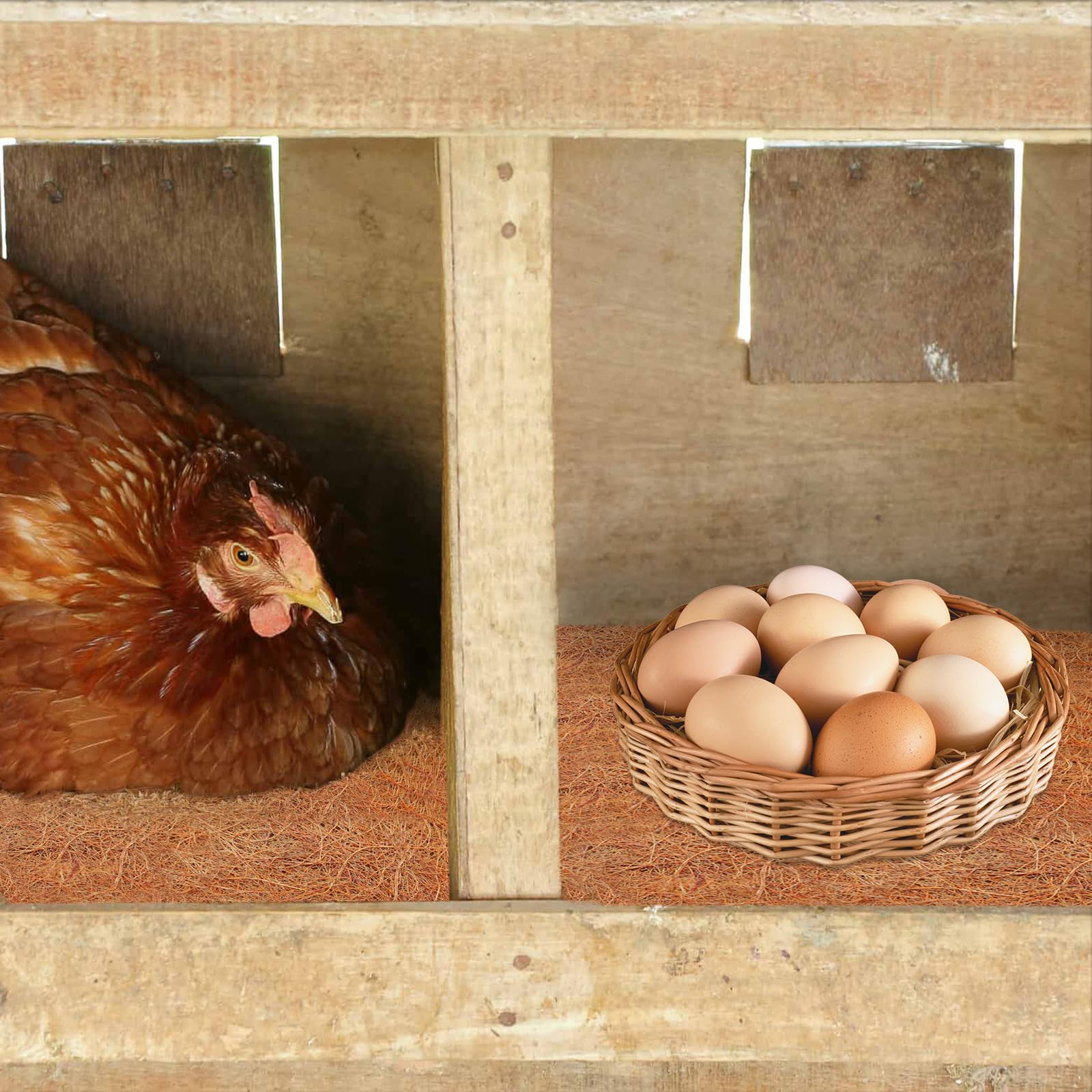 ZeeDix reptile mat rolls as basket liner or mulch mat