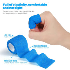 ZeekPet bandage wrap on dog paw for secure wound care