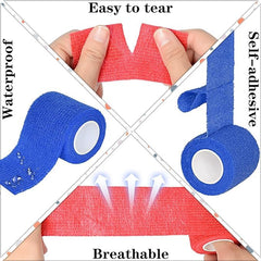 ZeekPet elastic wrap stretches up to 2x for versatile wrapping