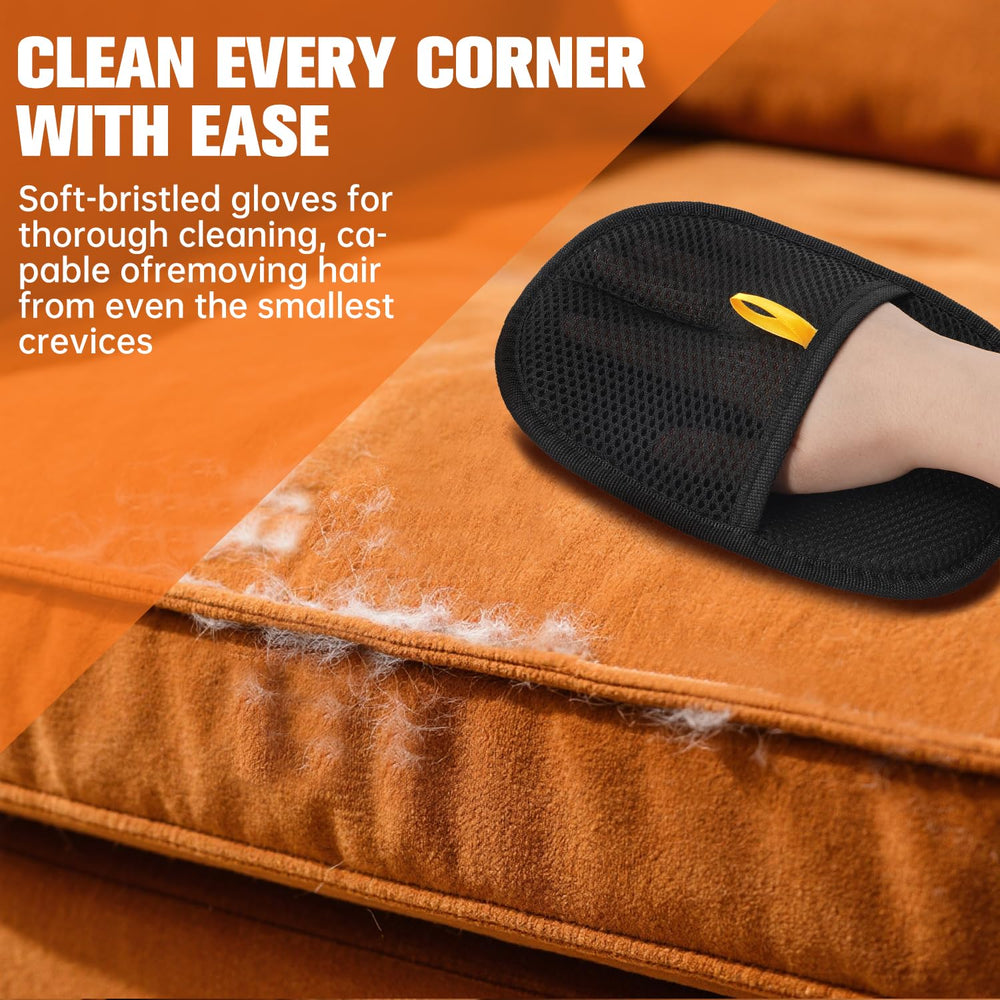 Zehrai Pet Hair Removal Glove breathable mesh provides skin-friendly comfort.