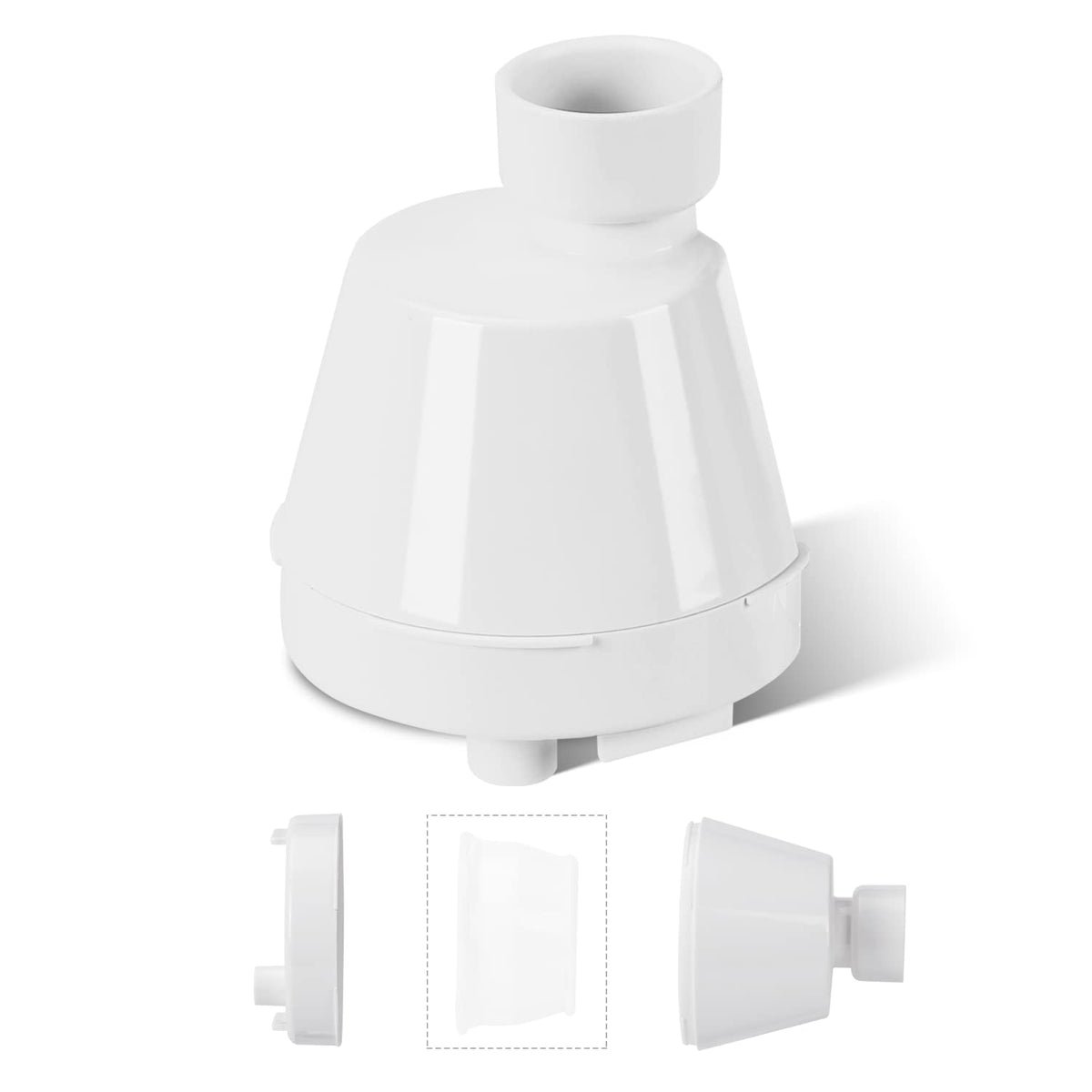 ZEKIRY filter housing for Pagoda/Avalon fountains; easy access for quick cartridge changes.