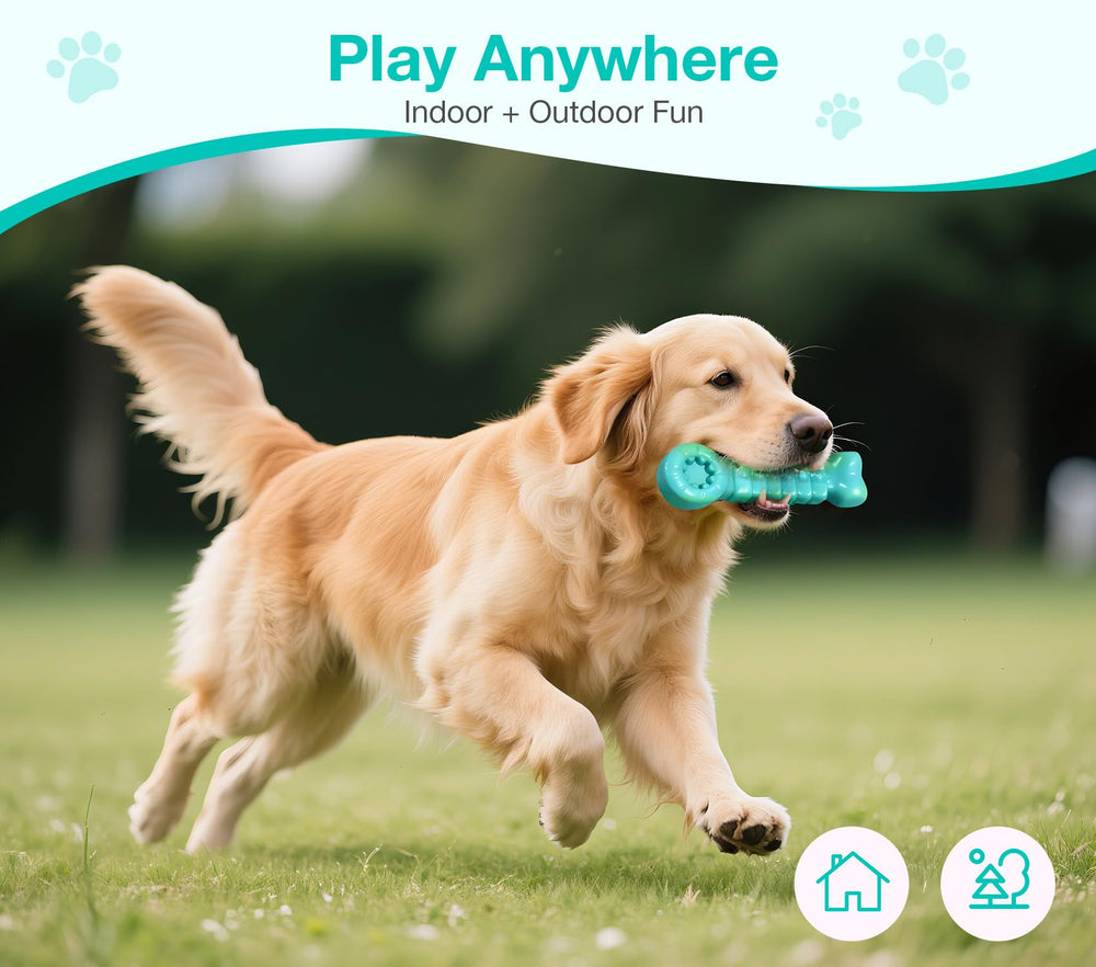 ZeLing HTL durable toy lasts weeks under daily use for medium and large breeds.