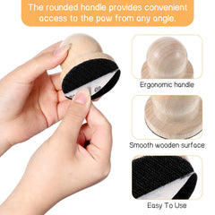 Zelphvt circular sanding surface close-up for precise nail shaping