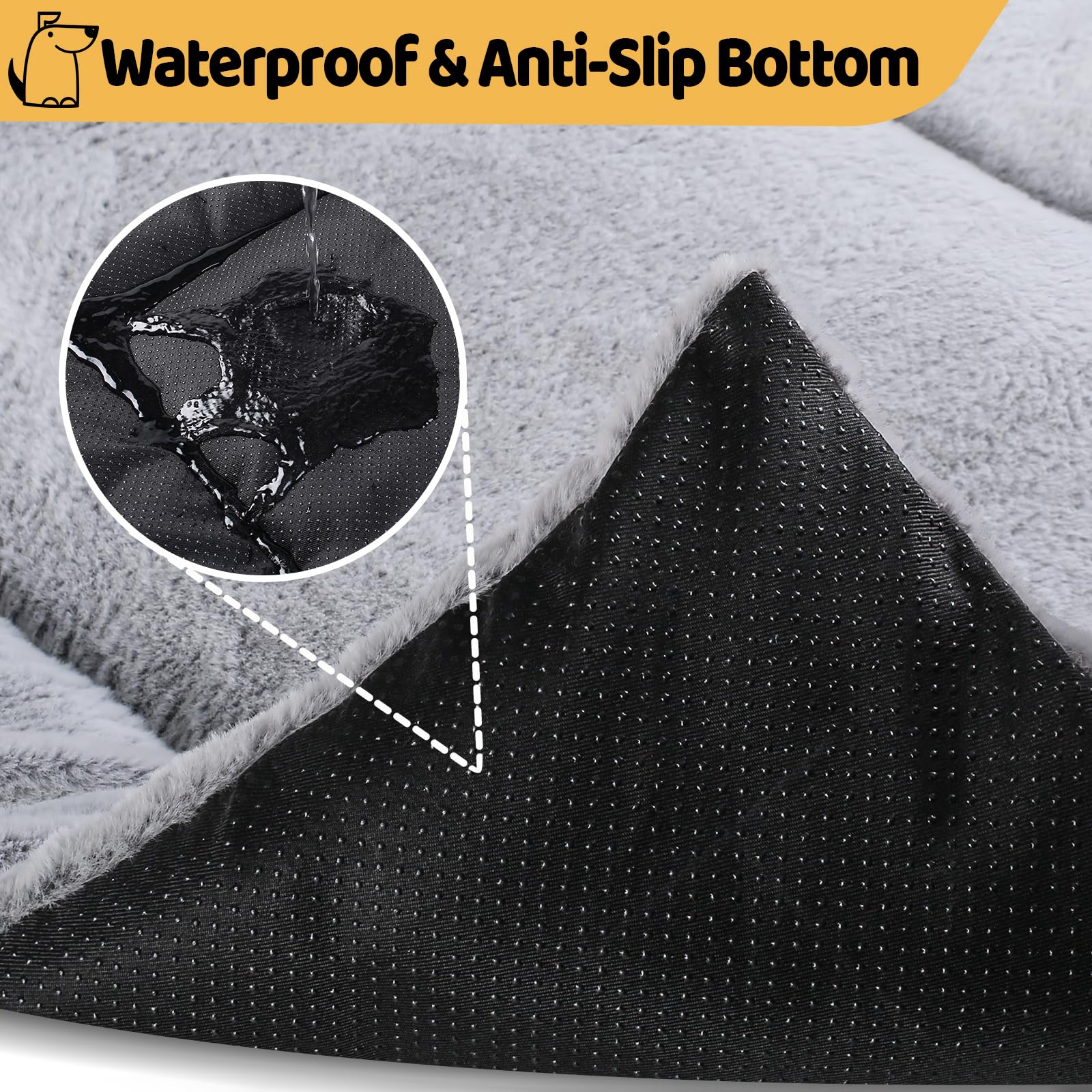 ZENGAOOU washable dog bed demonstrates easy care and quick drying