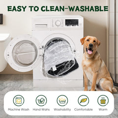 ZENGAOOU self-warming dog bed anti-slip bottom on floor surface