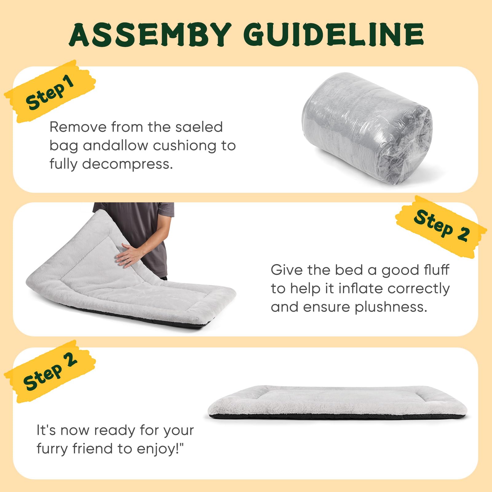 ZENGAOOU self-warming dog bed in car for travel comfort