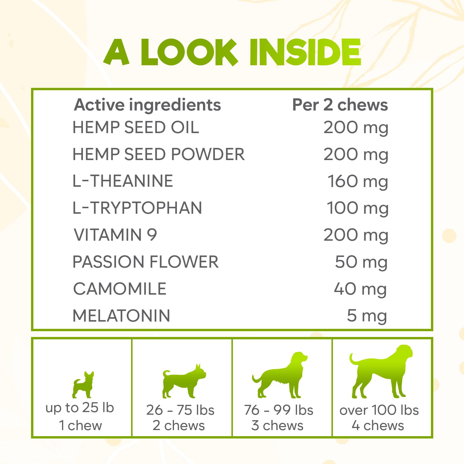ZENO calming chews bag shown as a portable travel pack for on the go relief.